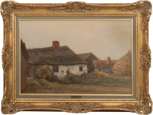 Eugen KAMPF - Gemälde - Flandrischer Bauernhof