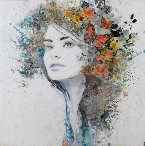 Laura BOFILL - Peinture - Butterflies