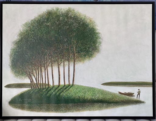 Agustin BEJARANO - Pittura - Landscape Serie, Diario del Naufrago X