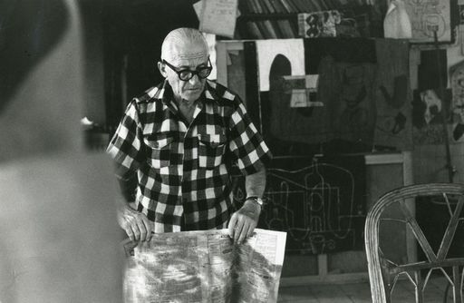 René BURRI - Fotografia - Le Corbusier