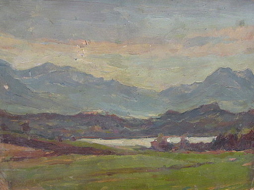 Walter KAISER - Pintura - Am Chiemsee. 