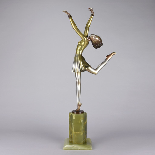Josef LORENZL - Skulptur Volumen - Art Deco Dancer