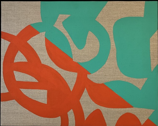Carla ACCARDI - Painting - verde arancio