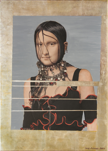 Nataliya BAGATSKAYA - Gemälde - Lisa Visiting Gaultier...