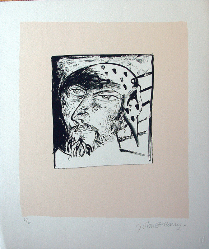 John BELLANY - Print-Multiple - Self Portrait