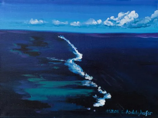 Claudia LUTHI - Painting - Coral reef