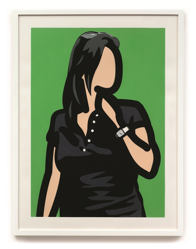 Julian OPIE - Stampa-Multiplo - Tourist with watch