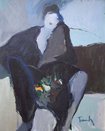 Isaac TARKAY - Painting - Young Woman