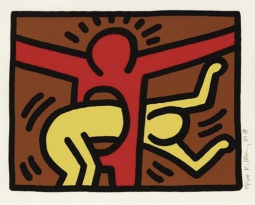Keith HARING - Stampa-Multiplo - Pop Shop IV