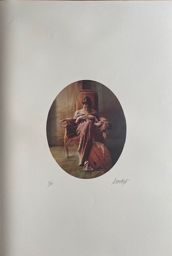 Etienne SANDORFI - 版画 - Ange, 1995