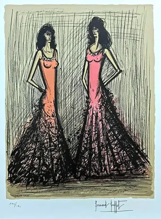 Mercedes et fraquita | Bernard BUFFET | vendita d'arte online