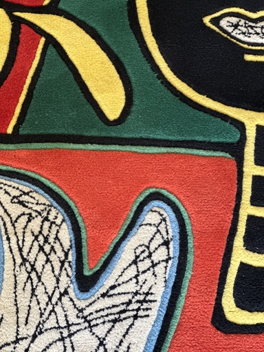 CORNEILLE - Tapestry - La femme au faune 