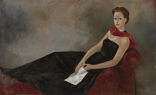Pedro PRUNA OCERANS - Painting - Mujer con carta
