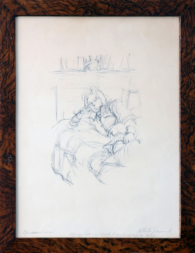 Alberto GIACOMETTI - Print-Multiple - Femme couchée