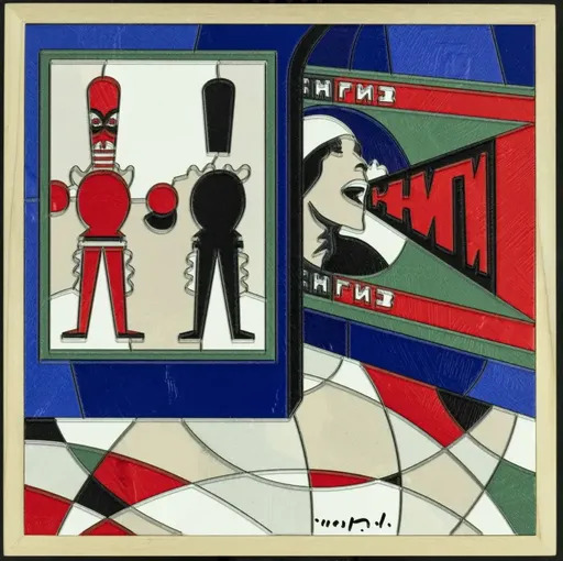 Ugo NESPOLO - Painting - Questa Musica!