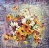 Diana MALIVANI - Painting - Summer Bouquet