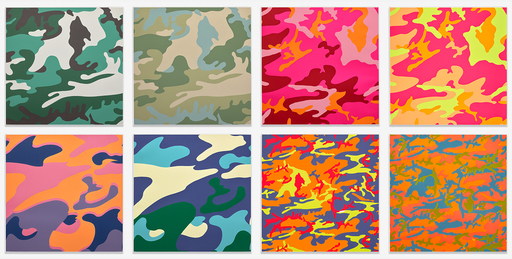 Andy WARHOL - Print-Multiple - Camouflage Complete Portfolio