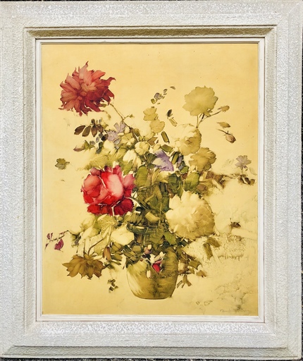 André PETROFF - Peinture - Bouquet 