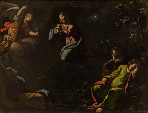 Pietro BERNARDI - Gemälde - Prayer of Christ in the Garden of Gethsemane