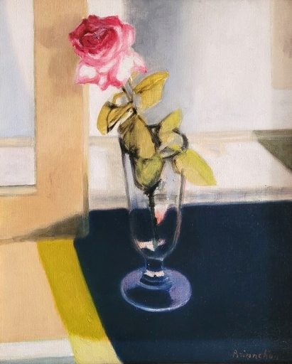 Maurice BRIANCHON - Painting - La rose