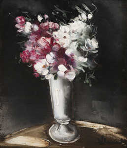 Maurice DE VLAMINCK - Pintura - Bouquet de fleurs dans un vase