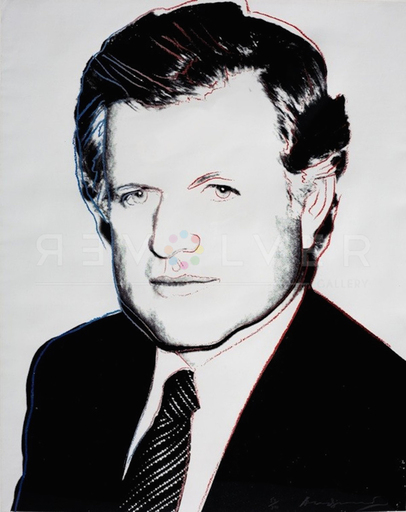Andy WARHOL - Stampa-Multiplo - Edward Kennedy (FS II.240) (with letter)