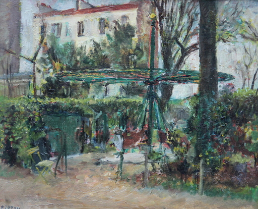 Arthur FILLON - Painting - PARIS PARC MONTSOURIS