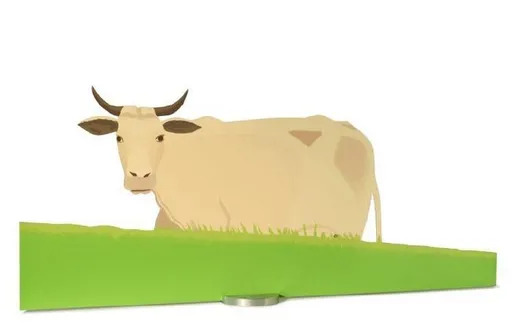 Alex KATZ - Print-Multiple - Cow