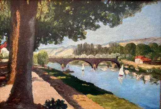 Ernest BAILLET - Pintura - La Marne 1889