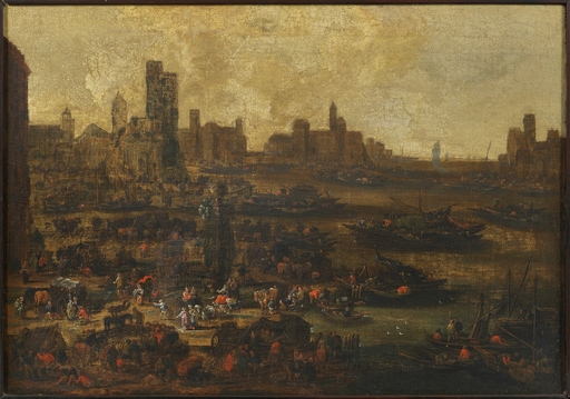 Peter II CASTEELS - Pittura - Paris-Ansichten