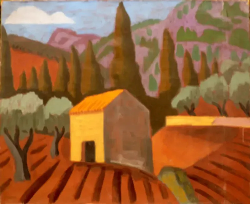 Champs A Ollioules Roland Chavenon Vente En Ligne Art Artprice