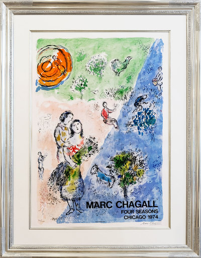 Marc CHAGALL - Estampe-Multiple - Four Seasons