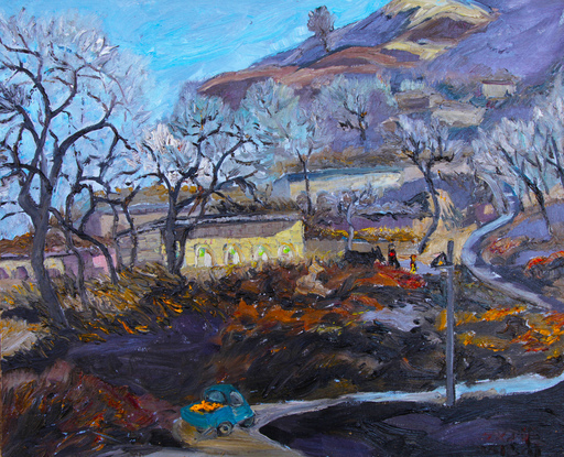 ZHENG Judy C. - Painting - Harvest Season