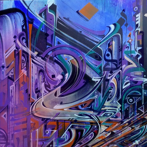 ZEPHA - Gemälde - Velocity 3