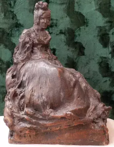 Jan KODET - Ceramic - Sitting woman 