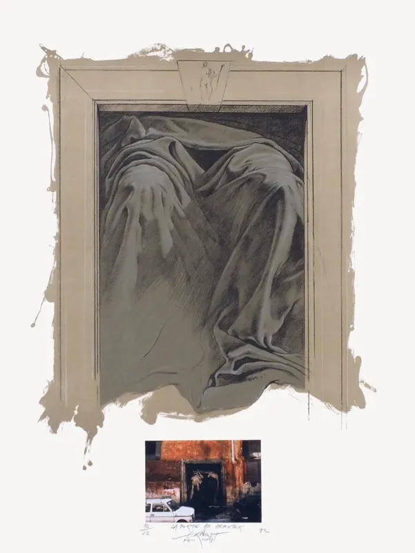 La Porte De Demeter By Ernest Pignon Ernest Buy Art Online Artprice