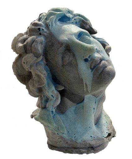 Stefano BOMBARDIERI - Sculpture-Volume - Testa classica