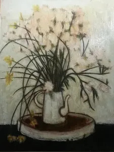 Bouquet Aux Fleurs Jaunes By Alice Colonieu Buy Art
