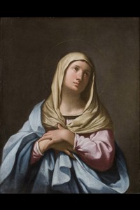 Girolamo NEGRI IL BOCCIA - Pintura - Madonna