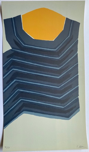 Raoul UBAC - Print-Multiple - LITHOGRAPHIE SIGNÉE CRAYON NUM/150 HANDSIGNED LITOGRAPH 1974