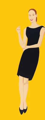 Alex KATZ - Print-Multiple - Black Dress - Ulla