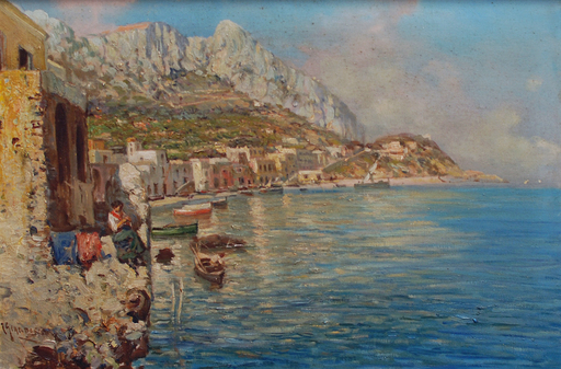 Carmine CIARDIELLO - Peinture - Capri
