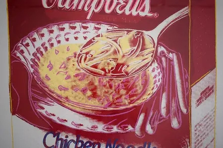 Campbell's Chicken Noodle Soup Box by | Andy WARHOL | buy art