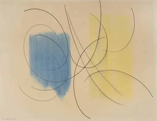 Hans HARTUNG - Dibujo Acuarela - P1957-76