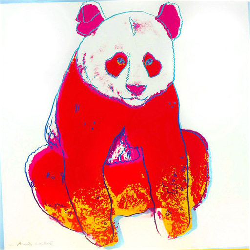 Andy WARHOL - Estampe-Multiple - Giant Panda