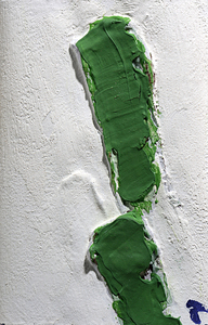 Angel ALONSO - Gemälde - Deux sillons verts