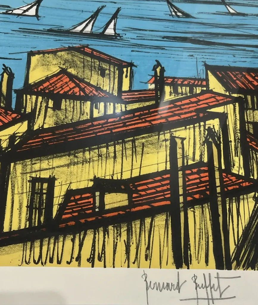 La Baie de Saint-Tropez by | Bernard BUFFET | buy art online