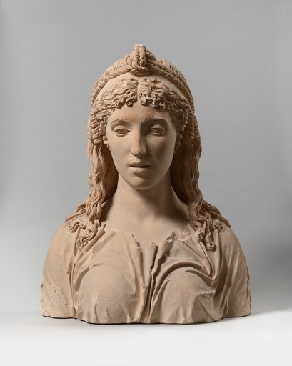 Aimé François D. MILHOMME - Skulptur Volumen - Pythia, Oracle of Delphi