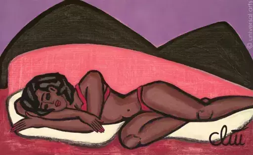 Jacqueline DITT - Gemälde - Entspannt (Relaxed) 