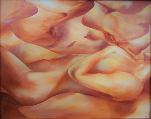Anne Marie DELABY - 绘画 - Corpo di duna
